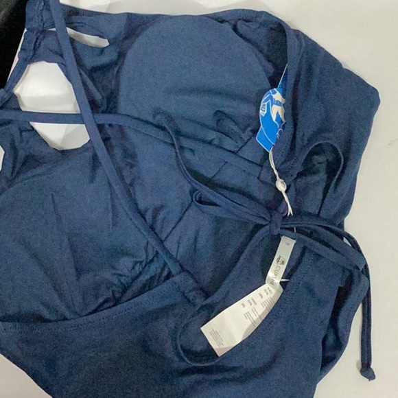 Women's One Piece Swimsuit High Neck Tummy Control Swimwear Bathing Suit NWT - Picture 4 of 5